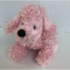 Ganz Webkinz Lil' Kinz Pink Poodle Plush Stuffed Animal No Code 7" - Picture 1 of 7