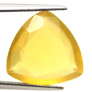 Shola Real 11,83 CT Natural Yellow Fire Opal from Mexico - Picture 1 of 3