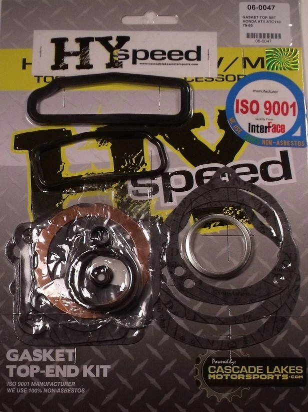 Kit de junta de culata de extremo superior HYspeed Honda ATC110 1979-1983 Foto 1 de 1