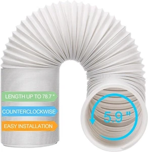 Exhaust Hose 6 Inch Diameter AC Unit Duct For LG Portable Air Conditioner Parts - Picture 1 of 15