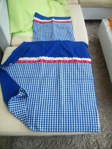 Bettwäsche fü Beistellbett Wiege Stubenwagen Kinderwagen Bezug Kissen Decke karo - Bild 1 von 4