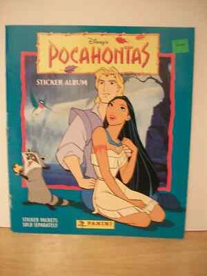 Fabulously Vintage Disney's Pocahontas PANINI Sticker Album - 1995 Unused - Image 1 of 2