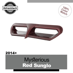 Inserto de ventilación LED Batwing MISTERIOSO SOL ROJO para Harley Street/Electra Tri - Imagen 1 de 7