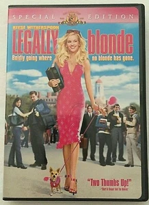 DVD Legally Blonde Reese Witherspoon Luke Wilson Widescreen Pre-owned VGC - Imagen 1 de 1