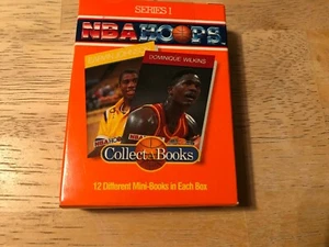 1990 NBA Hoops Series 1 Collect A Book Box 3 completo sellado Magic Johnson - Imagen 1 de 6