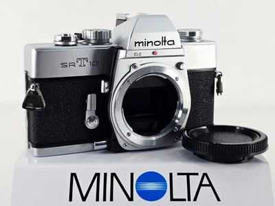 New Seal🌸[Near MINT] Minolta SRT 101 SLR 35mm Film Camera Body Only From JAPAN - Image 1 of 4