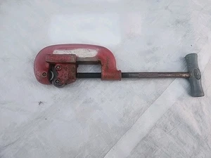 RIDGID No. 1-2 HEAVY DUTY PIPE CUTTER 1/8''-2'' PIPE CAPACITY ELYRIA,OHIO USA - Picture 1 of 19