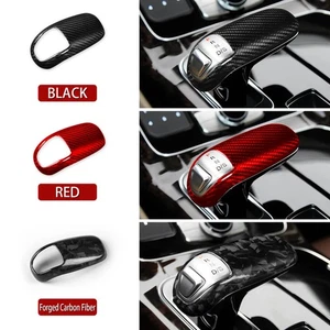 Carbon Fiber Central Console Gear Shift Knob Cover Trim For Audi A8 S8 2011-2018 - Bild 1 von 23