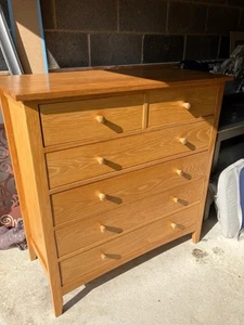 Chest of Drawers by Feather and Black - Solid Oak - Picture 1 of 4