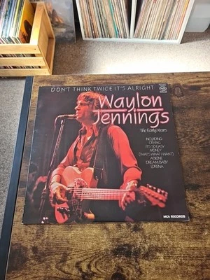 Waylon Jennings - Don't Think Twice It's Alright - The Early Years - UK - EX - - Image 1 of 4