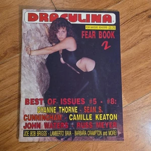 Draculina Fear Book 2 Magazine 1993 scream queens horror - Picture 1 of 5