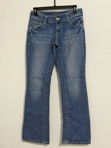 Pantalones de mezclilla elásticos Maurices para mujer talla 3/4 Bootcut originales lavado medio - Imagen 1 de 5