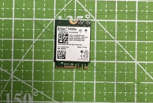 Carte WLAN sans fil double bande Dell XPS 15 7590 Killer 1650X AX200NGW TKNXX - Photo 1/1