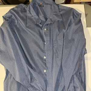 Camisa de vestir de manga larga Van Heusen para hombre - talla 3XLT 20-20,5 - Imagen 1 de 4