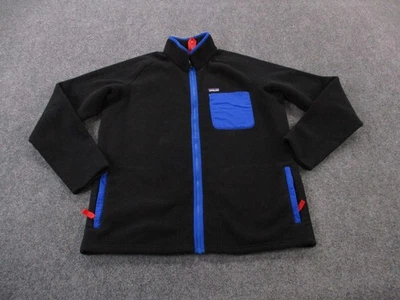Patagonia Jacket Mens XL Black Karstens Fleece Sweater Outdoors Hiking 25675 - Image 1 of 4