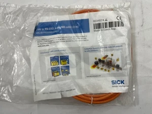SICK USB auf RS-232 M8 Programmierkabel 2m DSL-8U04G02M025KM1 6034574 NEU - Bild 1 von 8