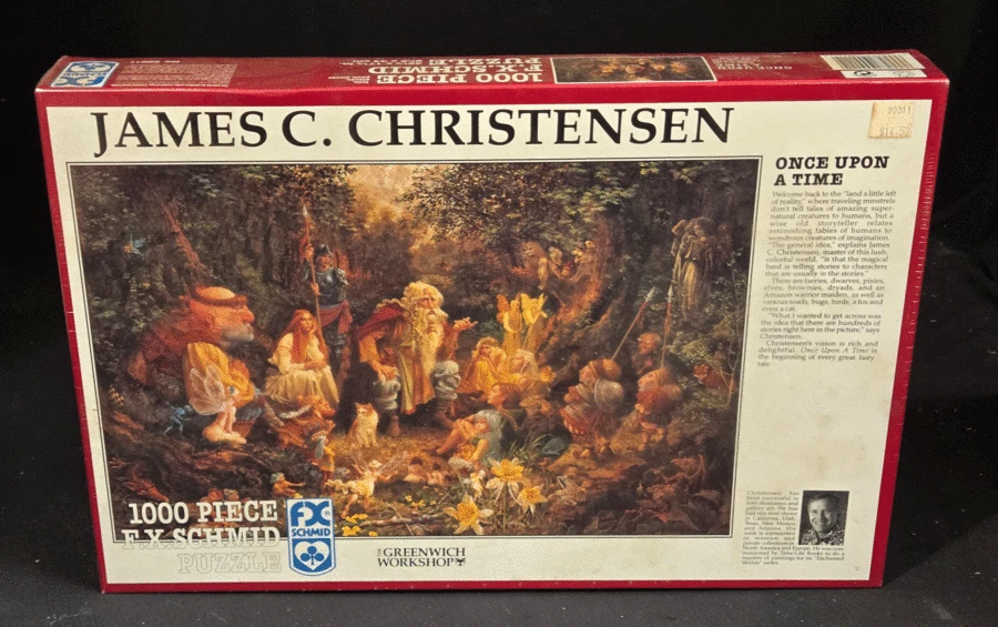 FX Schmid James Christensen Once Upon a Time Fantasy 1000 PC Puzzle