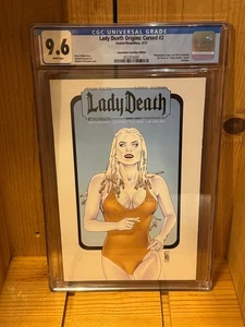 Lady Death Origins: Cursed #2 DiPascale Saturday Ed. Philly Con 2012 CGC 9.6 LTD - Bild 1 von 2