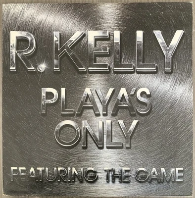 R. KELLY feat THE GAME - PLAYA'S ONLY LP 12’’ Vinyl Rap US RnB - Photo 1/4