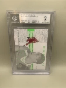 2013 Upper Deck SP Authentic Giannis Antetokounmpo F/X Rookie Graded 9🔥 - Picture 1 of 3