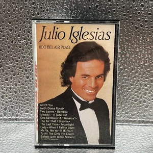 Julio Iglesias- 1100 Bel Air Place Cassette Tape**w/Willie Nelson & Diana Ross** - Picture 1 of 5