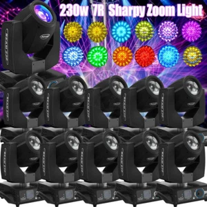 230W 7R Beam Zoom Sharpy 16+8Prism DMX Stage Lighting Moving Head Light Disco - Picture 1 of 27