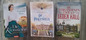 3tlg Bücherpaket*Die Kronsteins*Die Pfauenvilla*Die verg. Tage auf Leden Hall😍 - Bild 1 von 2