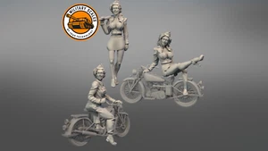 Female Baseball Team in uniform #3 1:87 - Zdjęcie 1 z 4