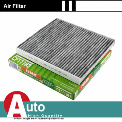 FRAM Carbonized Cabin Air Filter For 2011-2021 Dodge Durango Jeep Grand Cherokee Foto 1 de 4