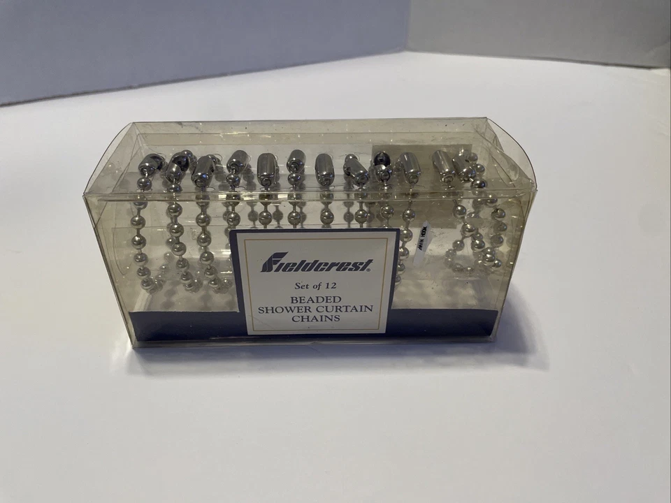 Fieldcrest  Shower Curtain 12 Beaded Metal Chains - Image 1 of 1