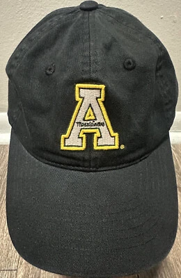 Appalachian State Mountaineers Football Men's Adjustable Black Zephyr The Hat - Image 1 of 4