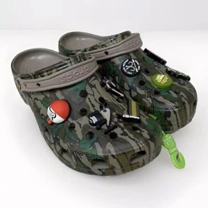 Zuecos Crocs x Luke Combs Colaboración Contrabandista Camuflados Zapatos Hombres 4/Mujeres 6 Nuevos - Imagen 1 de 6