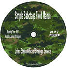 Simple Sabotage Field Manual - US Office of Strategic Services in 1 MP3 Audio CD