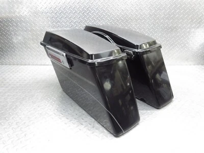 2012 Harley Davidson FLHTK Ultra Limited Saddlebag Left Right Side Bag Case Lot - Image 1 of 4