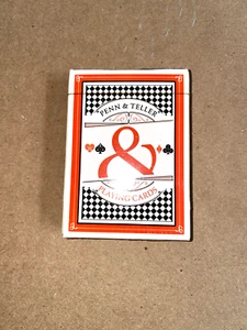 RARE PENN & TELLER A Perfectly Ordinary Deck Of CARDS NEW SEALED - Imagen 1 de 6