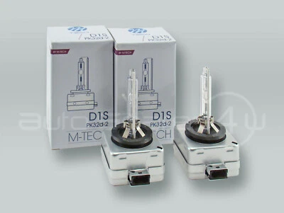 M-TECH D1S 6000K (Diamond White) XENON HID Headlight Light Bulb PAIR - Image 1 of 3