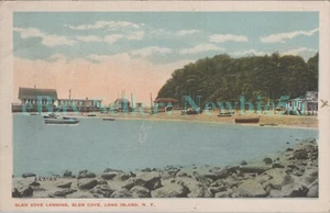 Glen Cove LI NY - NEW YORK YACHT CLUB AT LANDING - Postcard - Picture 1 of 2