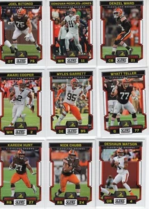 Cleveland Browns 2023 Score Lot mit Rookies/Inserts/Parallels 36 Karten - Bild 1 von 2
