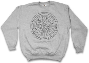 WHEEL OF THE YEAR CTHULHU SWEATSHIRT PULLOVER Arkham Wars Miskatonic - Picture 1 of 1