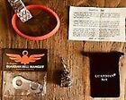 Comédie Et Tragédie Guardian Bell Complet Moto Kit Avec / Suspension & Bracelet