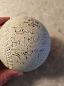 Tony Gwynn Autographed Baseball Rare Best Wishes Inscription Franklin Softball - Picture 1 of 3