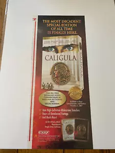 Anuncio de lanzamiento de DVD Calígula 2007 vintage - Imagen 1 de 1