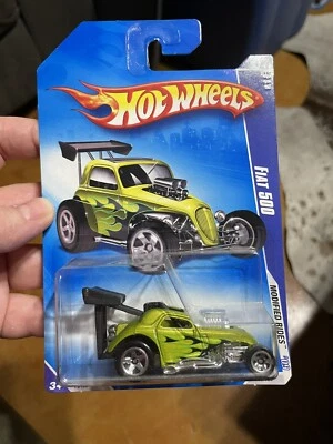 Hot Wheels 2009 Green Fiat 500 Modified Rides '09 07 de 10 - Imagem 1 de 3