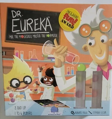 NIB-Blue Orange Dr. Eureka Game Mix The  Molescules Master The Formula. SEALED - Image 1 of 2