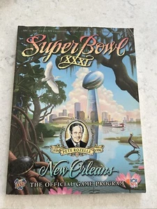 Super Bowl XXXI Official Game Program Green Bay Packers New England Patriots - Foto 1 di 6