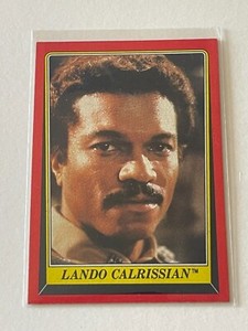 1983 Topps STAR WARS Return of the Jedi #6 Lando Calrissian BILLY DEE WILLIAMS