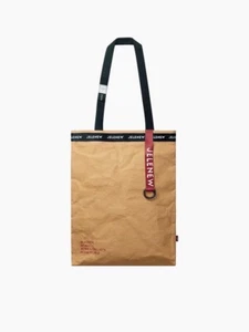 Jelenew Washable Paper Tote Bag Khaki - Picture 1 of 6