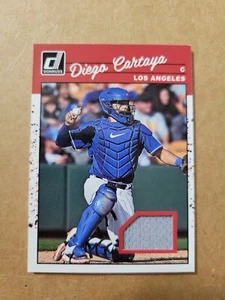 2023 Donruss Baseball Retro 1990 Materials Relic #90M-DC Diego Cartaya - Picture 1 of 2