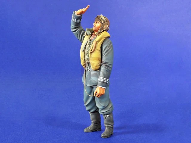 Verlinden 120mm (1/16) British RAF Fighter Pilot in Battle of Britain WWII 2789 - Image 1 of 1