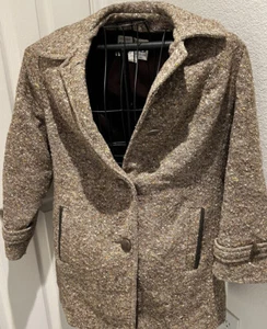 Vintage Late 60s Early 70s Davis Of Boston By Johnathan Logan Wool Woman's Coat - Picture 1 of 7